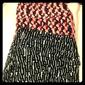 Lularoe T&C geometric print leggings lot